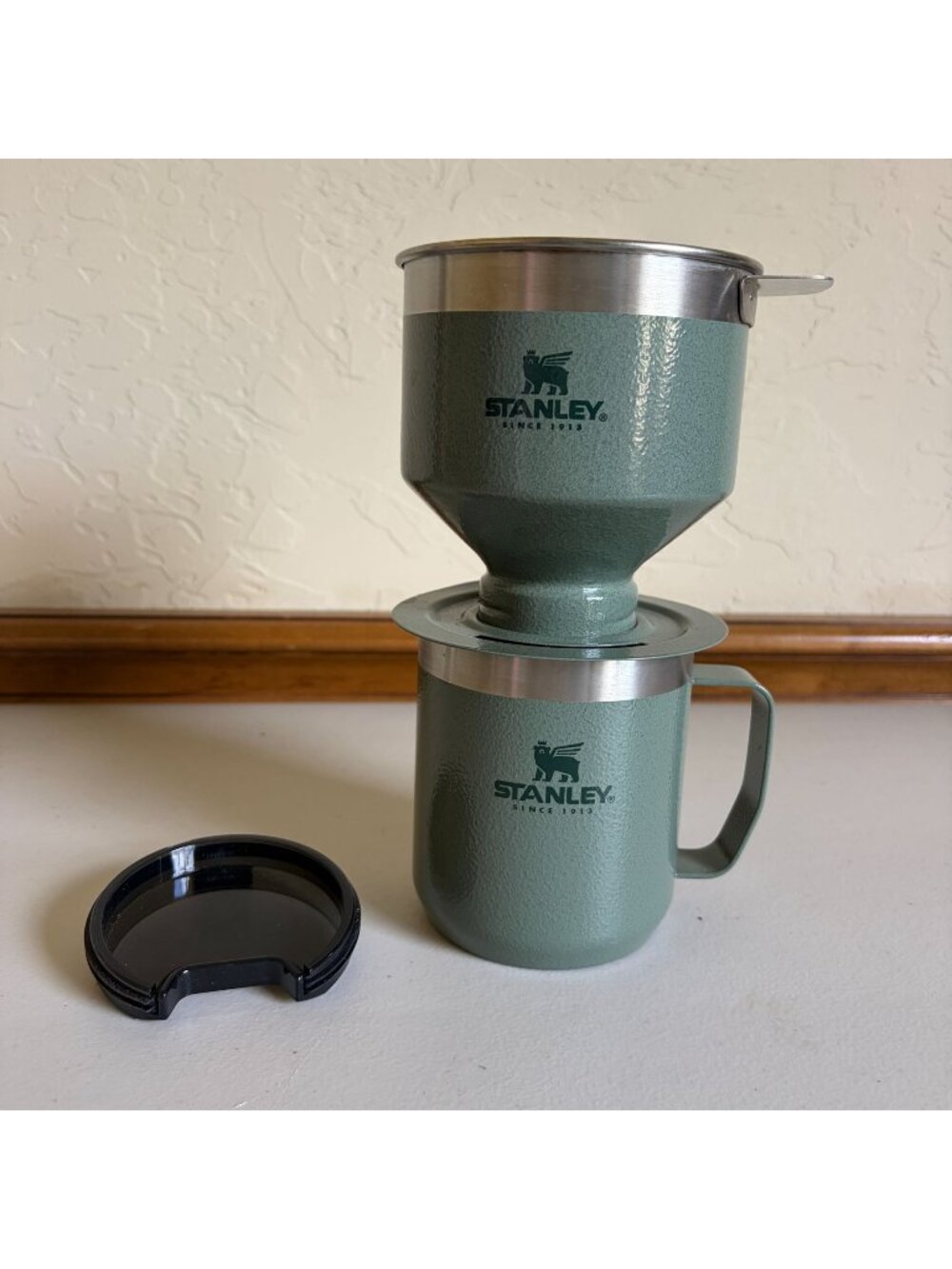 Stanley Classic Perfect-Brew Pour Over Set Hammertone Green